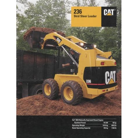 cat 236 skid steer weight|cat 236 spec sheet.